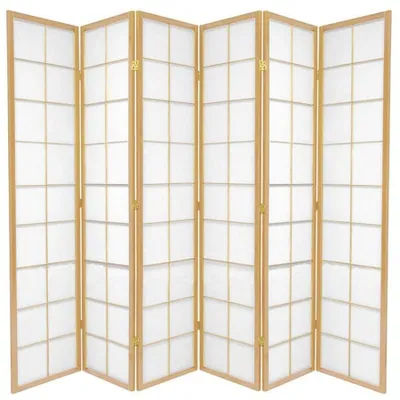 Image de Fine Asianliving Paravent japonais Shoji Trad 180/N6