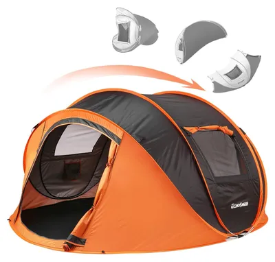 Immagine prodotto di Tenda da campeggio pop-up per 4 persone, montaggio rapido