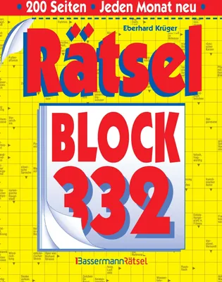 Produktbild von Rätselblock 332 (5 Exemplare à 2,99 EUR)
