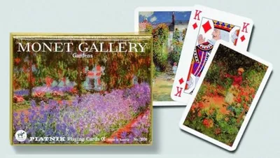 Immagine prodotto di Carte da gioco Piatnik Monet Gardens - doppio mazzo