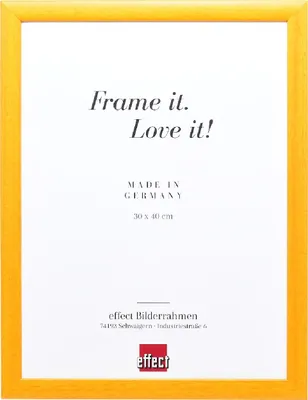 Immagine prodotto di Cornice per foto in legno, profilo 43, colore miele, 30x45 cm – Effect