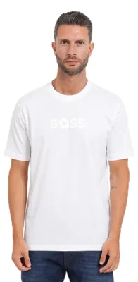 Produktbild von BOSS T-Shirt aus 100% Baumwolle, Serie TS_Logo, Modellnummer: 10274735 01
