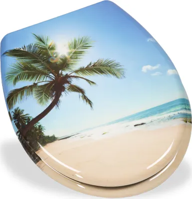Produktbild von WC-Sitz "Palm Beach" Toilettensitz Klositz