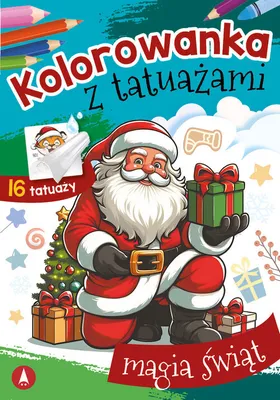 Obrázek produktu pro Omalovánky s tetováním Kouzelný svět