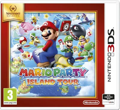 Zdjęcie produktu dla Nintendo Mario Party : Island Tour - Selects, Nintendo 3DS, dla wszystkich, Nośnik fizyczny