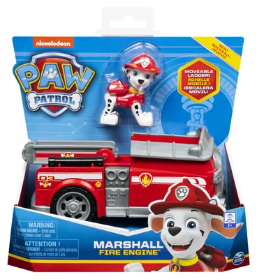 Obrázek produktu pro PAW Patrol PAW VHC BscVeh LowPrice Marshall GML, Hasičský vůz, PAW Patrol, 3 rok/roky, Vícebarevný