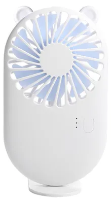Obrázek produktu pro Přenosný USB ventilátor, mini ventilátor do kapsy, vhodný na stůl, přenosný a s funkcí nabíjení