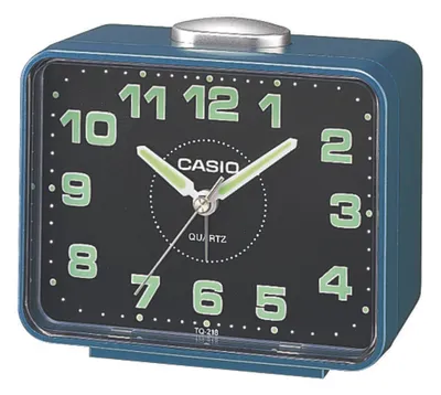 Produktbild von Casio Wecker TQ-218-2EF analog blau