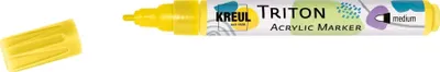 Produktbild von KREUL Acrylmarker TRITON Acrylic Marker echtgelb hell
