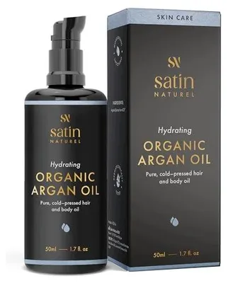 Zdjęcie produktu dla Olejek arganowy organiczny 50 ml do włosów skóry naturalny