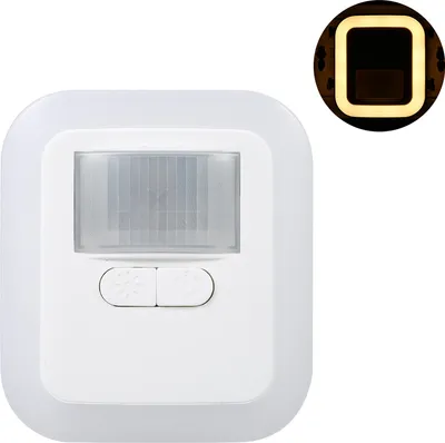 Obrázok produktu pre Nočné svetlo do zásuvky LED s detektorom pohybu, nastaviteľným jasom a časovačom 30-120 s, nástenné svetlo do obývačky, spálne, na schody AC110-240 V