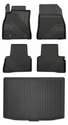 Immagine prodotto di Tappetini 3D TPE + baule DryZone per Nissan Juke I 2014-2019 5 pezzi