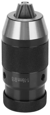Produktbild von Selbstspannendes Bohrfutter, schlüssellose Drehmaschine, Hardware-Werkzeuge, Schnellarbeitsstahl, 1–16 mm, B18