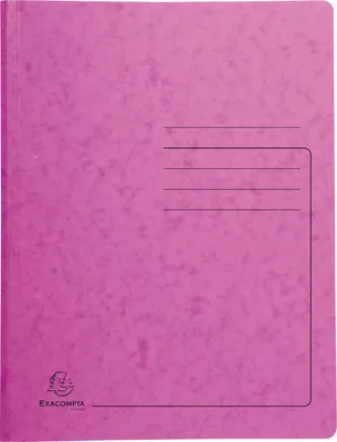Produktbild von Exacompta Spiralhefter 240227E DIN A4 Karton rosa