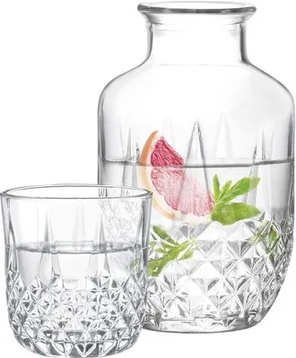 Produktbild von Famanu Glaskaraffe 525 ml - mit praktischem Deckel