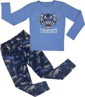 Productafbeelding van Pyjama voor jongens, tweedelig, lange mouwen - Tigaer - Blauw