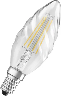 Obrázek produktu pro OSRAM Superstar stmívatelná LED žárovka s obzvláště vysokým podáním barev (CRI90) pro patici E14, vláknová optika , studená bílá (4000K), 470 lumenů,