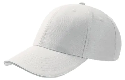Immagine prodotto di Cappellino da baseball Atlantis Sport a 6 pannelli LT885 (taglia unica) (bianco/bianco)