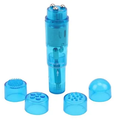Productafbeelding van Hi-Basic massageapparaat, 10,8 cm, blauw