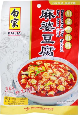 Produktbild von Baijia Mapo Tofu Gewürz 100g