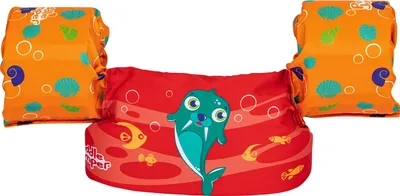 Produktbild von Bestway® Puddle Jumper® Schwimmhilfe Walross mit Textilbezug, 2-6 Jahre