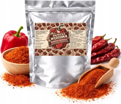 Image de Paprika doux fumé moulu aromatique Asta 120/140 Premium 500 g