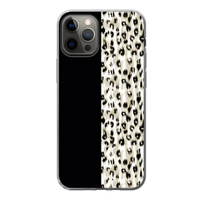 Produktbild von MuchoWow® Handyhülle Schutzhülle Hülle für iPhone 13 Pro Pantherdruck - Pelz - Tier Silikon Softcase Handy Hülle - Handy-Tasche
