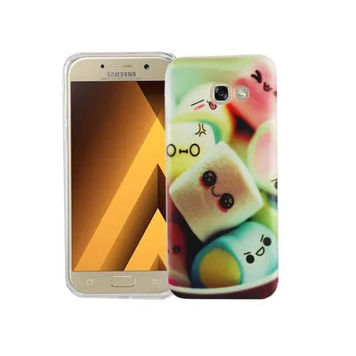Zdjęcie produktu dla Etui na telefon komórkowy Samsung Galaxy A5 2017 Etui ochronne z motywem Slim silikon TPU napis Marshmallows