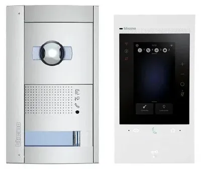 Produktbild von BTICINO Flex"ONE Video-Set, Türstation SFERA, Night & Day-Kamera, CLASSE 300EOS, 1 Stk.