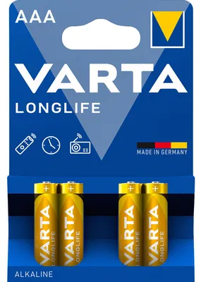 Obrázok produktu pre Varta 04103 Jednorazová alkalická batéria AAA