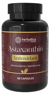 Obrázok produktu pre Astaxanthin - 60 kapsúl - Herbatica