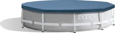 Produktbild von Intex Round Pool Cover - Poolabdeckplane - Ø 366 cm - Für Metal und Prism Frame Pool