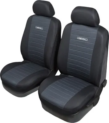 Immagine prodotto di START Coprisedili auto in metallo Coppia coprisedili anteriori Universale Nero Grigio