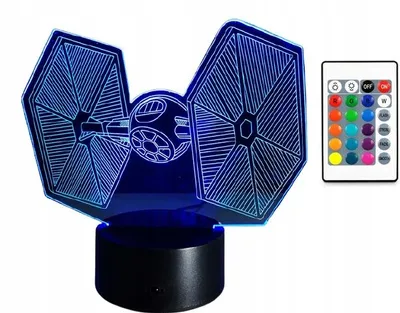 Obrázek produktu pro moXomi STAR WARS MYŚLIWIEC Lampa LED 3D Noční USB