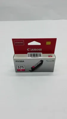 Produktbild von Canon CLI-571M Tinte Magenta, Standardertrag, Magenta, Tinte auf Pigmentbasis, 7 ml, 1 Stück(e), 306 Seiten