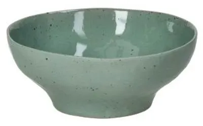 Productafbeelding van Pomax Marmoris ontbijtkom van porselein, seladon groen, Ø 12,3 x H 4,9 cm