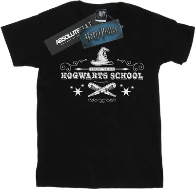 Produktbild von Harry Potter - "Hogwarts First Year" T-Shirt für Herren BI29492 (L) (Schwarz)