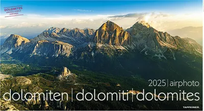 Produktbild von Luftbildkalender Dolomiten 2025