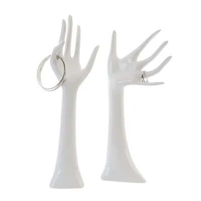 Obrázek produktu pro Gilde šperk ruka, syntetická pryskyřice, bílá,Polyuretan6, 2 kusy jako na obrázku,, v. 33 cm 59137