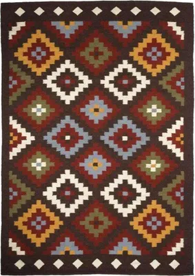 Immagine prodotto di Tappeto in lana azteca marrone 160x230