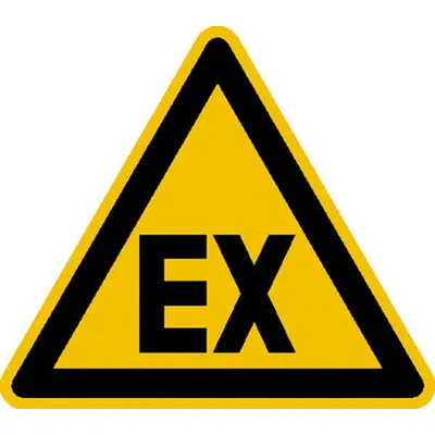 Immagine prodotto di SafetyMarking® Warnschild - Warnung vor explosionsfähiger Atmosphäre