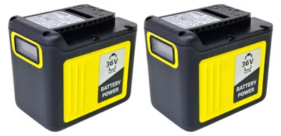 Produktbild von Kärcher 2x Battery Power 36/50 Akku 36 V 5,0 Ah / 5000 mAh mit Ladestandsanzeige