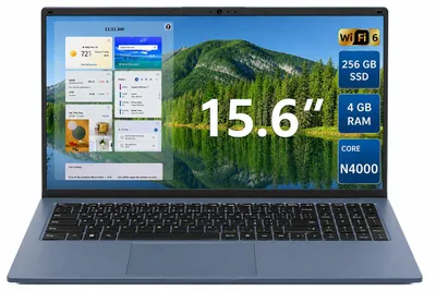 Produktbild von SGIN M15 Notebook - 15,6", Intel N4000, 4GB RAM, 128 GB SSD, Win11 Home, Blau