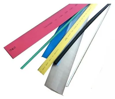 Schrumpfschlauch Ø 4,80 mm, 12 m, schwarz, Kabelschutz