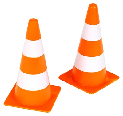 Immagine prodotto di Set di 10 coni stradali in plastica