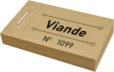 Image de Carnet de tickets viande- 250 tickets