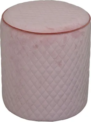 Produktbild von Sitzhocker Sitzpouf Pouf Fußhocker Hocker in Rose