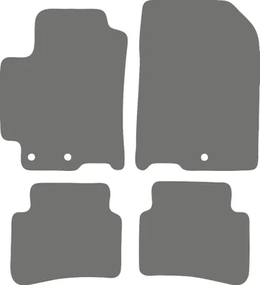 Image de Tapis de sol en graphite pour : Kia Stonic Crossover (2017-)