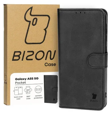 Produktbild von Bizon Case Pocket Samsung Galaxy A55 5G schwarz