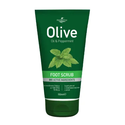 Obrázok produktu pre Herbolive Peeling na nohy *Olivový olej a mäta pieporná* 150 ml